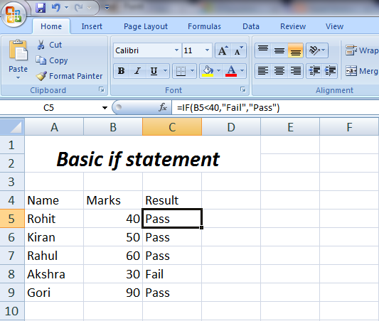 Excel If Statement Set Value Of Another Cell